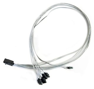 Кабель Adaptec I-HDmSAS-4SATA-SB.8M (2279800-R)