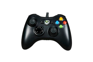 Геймпад Microsoft 52A-00005 Shadow fight черный USB виброотдача обратная связь