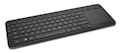 Клавиатура Microsoft All-in-One Media черный USB беспроводная Multimedia Touch