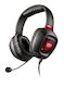 Наушники с микрофоном Creative TACTIC3D RAGE USB V2.0 черный 1.8м Совместимы с PS4
