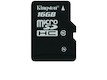 Флеш карта microSDHC 16Gb Class10 Kingston SDC10/16GBSP no adapter