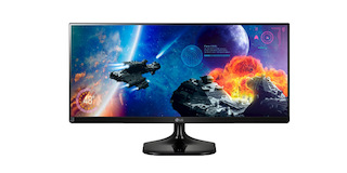 Монитор LG 29" 29UM57-P черный IPS LED 5ms 21:9 (Ultrawide) HDMI матовая 250cd 2560x1080 DisplayPort 1080p 6.2кг