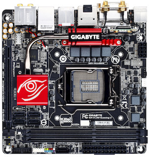 Материнская плата Gigabyte GA-Z97N-Gaming 5, Socket1150, iZ97, 2DDRIII-1600MHz, PCI-Ex16, mPCI-E, 5SATAIII RAID, 7.1-ch, GLAN, WIFI, BT, 4USB 3.0/6USB