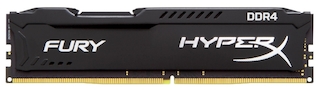 Память DDR4 4Gb 2133MHz Kingston HyperX FURY Black Series CL14 (HX421C14FB/4)