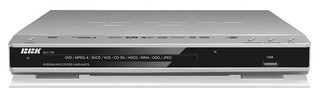 Плеер DVD BBK DV117SI Караоке серебро