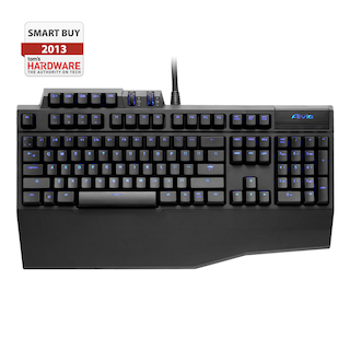 Клавиатура Gigabyte Aivia Osmium подсветка клавиш USB Red