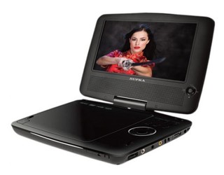 Портативный DVD Плеер Supra SDTV-722UT 7" черный