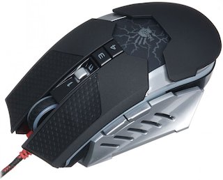 Мышь A4 Bloody T50 Winner черный/серый оптическая (4000dpi) USB2.0 игровая (8but)