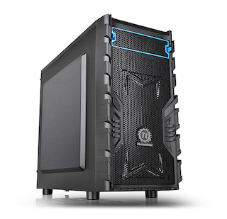 Корпус Thermaltake Versa H13 CA-1D3-00S1NN-00 черный w/o PSU mATX 4x120mm 1xUSB2.0 1xUSB3.0 audio bott PSU