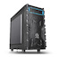 Корпус Thermaltake Versa H13 CA-1D3-00S1NN-00 черный w/o PSU mATX 4x120mm 1xUSB2.0 1xUSB3.0 audio bott PSU