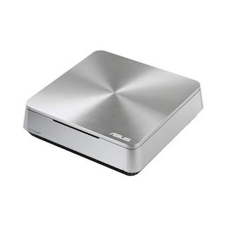 Неттоп Asus VivoPC VM40B-S157V SL Cel 1007U (1.5)/4Gb/500GbHDG/CR/Windows 8.1 Bing/GbitEth/WiFi/BT/65W/серебристый/черный