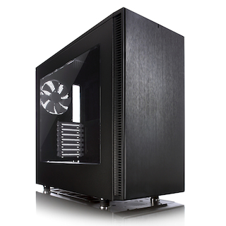 Корпус Fractal Design Define S черный/черный w/o PSU ATX 2x140mm 2xUSB3.0 audio front door bott PSU