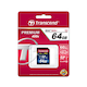 Флеш карта SDXC 64Gb Class10 Transcend TS64GSDU1
