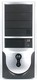Корпус Foxconn TLA-397 black/silver 500W ATX USB audio mic fan AirDuct