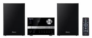 Микросистема Pioneer X-EM22 черный 30Вт/CD/CDRW/DVD/DVDRW/FM/USB