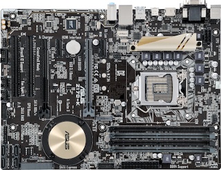 Материнская плата Asus Z170-K LGA 1151 Intel Z170 4xDDR4 ATX AC`97 8ch(7.1) GbLAN RAID RAID1 RAID5 RAID10+VGA+DVI+HDMI