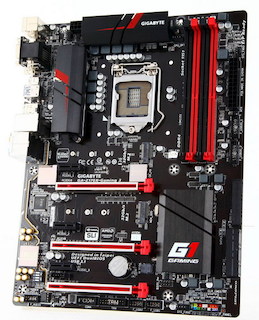 Материнская плата Gigabyte GA-Z170X-GAMING 3 LGA 1151 Intel Z170 4xDDR4 ATX AC`97 8ch(7.1) GbLAN RAID RAID1 RAID5 RAID10+VGA+DVI+HDMI
