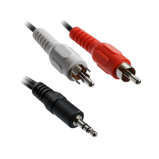 Кабель аудио Gembird CCA-458, джек3.5 / 2xRCA, 1.5м