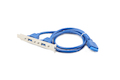 Планка Gembird  2xUSB 3.0/20pin для мат.платы CC-USB3-RECEPTACLE