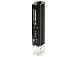 Картридер USB 3.0 Konoos UK-31, 3 разъема для карт памяти (SD/MMC/SDHC/MS/M2/TF), блистер