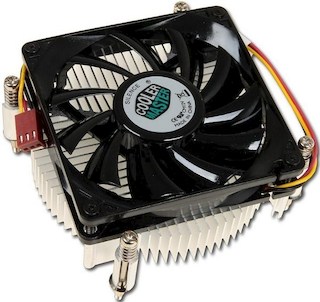 Вентилятор S1156 DP6-8E5SB-0L-GP COOLER MASTER CPU COOLER (DP6-8E5SB-0L-GP) Socket 1150/1155/1156 TDP 82W COOLER MASTER