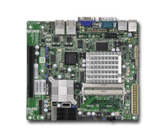 Материнская Плата SuperMicro MBD-X7SPE-HF-D525-B ICH9R FlexATX 2xDDR3 6xSATAII SATA RAID i82574L 2хGgbEth bulk