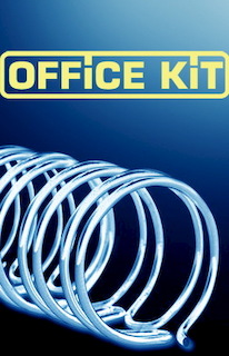 Пружины для переплета металлические Office Kit 14.3мм (на 100-120 листов) серебряный (100шт) (OKPM916S) (9/16)