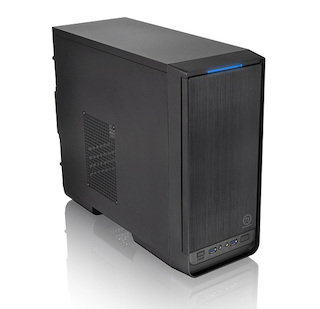 Корпус Thermaltake Urban S1 CA-1A8-00M1NN-00 черный w/o PSU mATX 2xUSB3.0 audio front door