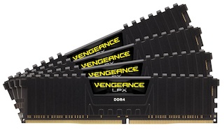 Память DDR4 4x4Gb 3200MHz Corsair CMK16GX4M4B3200C15 RTL PC4-25600 CL15 DIMM 288-pin 1.35В