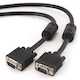 Кабель VGA Premium Gembird/Cablexpert CC-PPVGA-6B, 15M/15M, 1.8м, черный, тройной экран, феррит.кольца, пакет