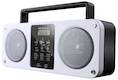 Аудиомагнитола Supra SUPRA BB-M102UB белый/черный 6Вт/MP3/FM(dig)/USB/BT
