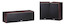 Центральная и тыловые колонки Yamaha NS-P51 3.0 480Вт орех