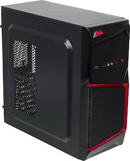 Корпус LinkWorld VC-1001 черный w/o PSU ATX 1x80mm 3x120mm 2xUSB2.0 1xUSB3.0 audio