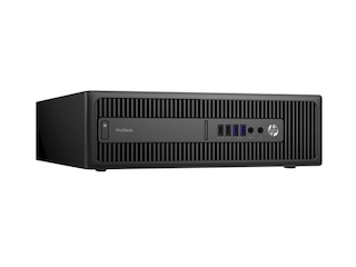 ПК HP ProDesk 600 G2 SFF i5 6500/4Gb/500Gb 7.2k/HDG4400/DVDRW/Windows 10 dwnW7Pro64/GbitEth/240W/клавиатура/мышь/черный