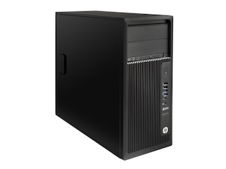 ПК HP Z240 MT i5 6600 (3.3)/8Gb/1Tb 7.2k/HDG530/DVDRW/CR/Windows 10 Professional 64 dwnW7/GbitEth/240W/клавиатура/мышь/черный
