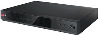 Плеер DVD LG DP137 черный ПДУ