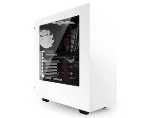 Корпус NZXT S340 белый w/o PSU ATX 3x120mm 3x140mm 2xUSB3.0 audio bott PSU