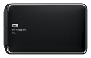 Жесткий диск WD Original Thdb 4Tb WDBRNB0040DBK-EESN My Passport Pro 2.5" черный