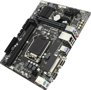 Материнская плата Gigabyte GA-H110M-DS2 Soc-1151 Intel H110 2xDDR4 mATX AC`97 8ch(7.1) GbLAN+VGA