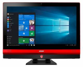 Моноблок MSI Gaming 24 6QE-012RU 23.6" Full HD i5 6300HQ (2.4)/8Gb/1Tb/SSD128Gb/GTX960M 2Gb/DVDRW/Windows 10/GbitEth/WiFi/BT/TV/клавиатура/мышь/Cam/че