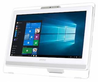Моноблок MSI Pro 20ET 4BW-015RU 19.5" HD+ Touch Cel N3150 (1.8)/4Gb/500Gb/HDG/DVDRW/Windows 10 Home Single Language/2xGbitEth/WiFi/клавиатура/мышь/Cam