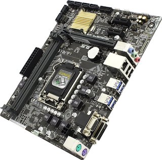 Материнская плата Asus B150M-K Soc-1151 Intel B150 2xDDR4 mATX AC`97 8ch(7.1) GbLAN+VGA+DVI