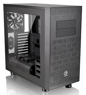 Корпус Thermaltake Core X31 черный w/o PSU mATX 2x120mm 2xUSB2.0 2xUSB3.0 audio bott PSU