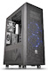 Корпус Thermaltake Core X71 черный w/o PSU mATX 3x140mm 2xUSB2.0 2xUSB3.0 audio bott PSU
