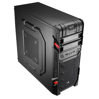 Корпус Aerocool GT Advance черный w/o PSU ATX SECC 2*120mm fan USB2.0 USB3.0 audio