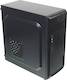 Корпус Accord ACC-B307 черный без БП ATX 3x120mm 1xUSB2.0 1xUSB3.0 audio