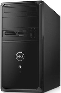 ПК Dell Vostro 3900 MT i3 4170 (3.5)/4Gb/500Gb/GF705 2Gb/DVDRW/CR/Windows 10 Home Single Language 64/клавиатура/мышь