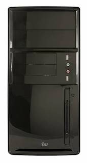 ПК IRU Office 110 MT Cel J1800 (2.41)/2Gb/320Gb 5.4k/HDG/Windows 10 Home Single Language 64/GbitEth/350W/черный