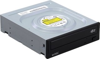 Оптический привод LG DVD RW SATA 24X INT BULK BLACK GH24NSD0