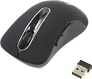 Мышка DEFENDER USB OPTICAL WRL DATUM MM-075 BLACK, 5 кнопок,1000 dpi